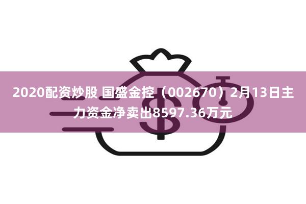 2020配资炒股 国盛金控（002670）2月13日主力资金净卖出8597.36万元
