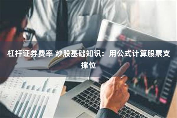 杠杆证券费率 炒股基础知识：用公式计算股票支撑位